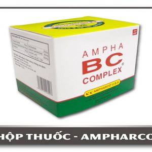 Hộp dược phẩm Ampharco - In Bao Bì Giấy HotPrint - Công Ty TNHH Tập Đoàn Hoàng Thị